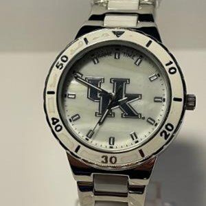 Kentucky Wildcats NCAA Stainless-Steel Women's PEARL Watch by Game Time NEW
